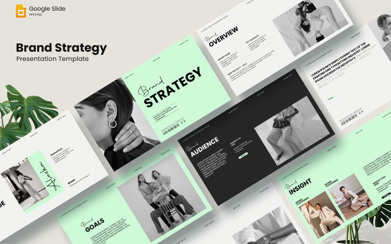 Стратегія бренду Google Slide Template