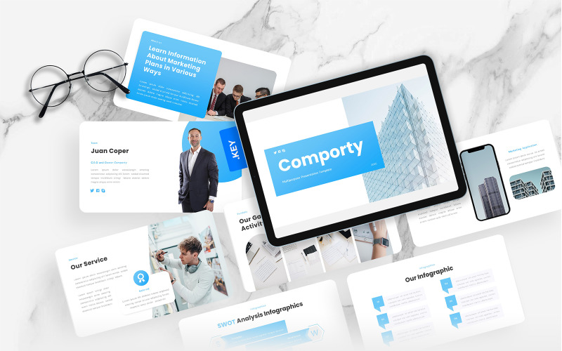 Comporty – Multipurpose Keynote Template