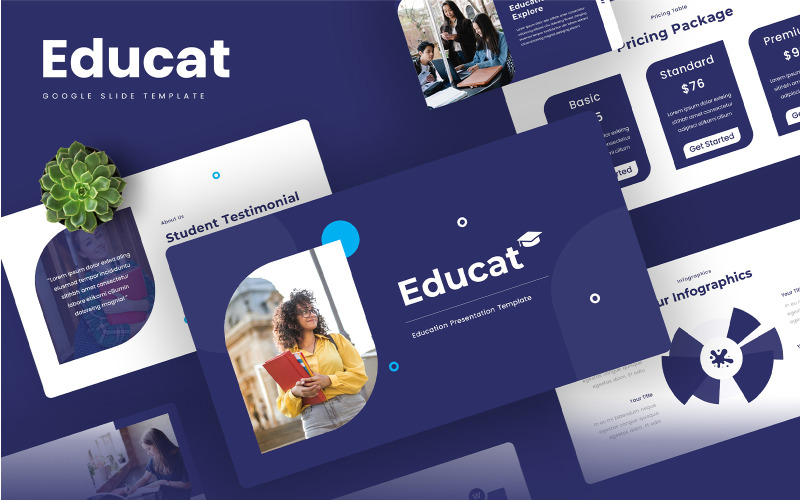 Educat - Google Presentaties-sjabloon voor onderwijs