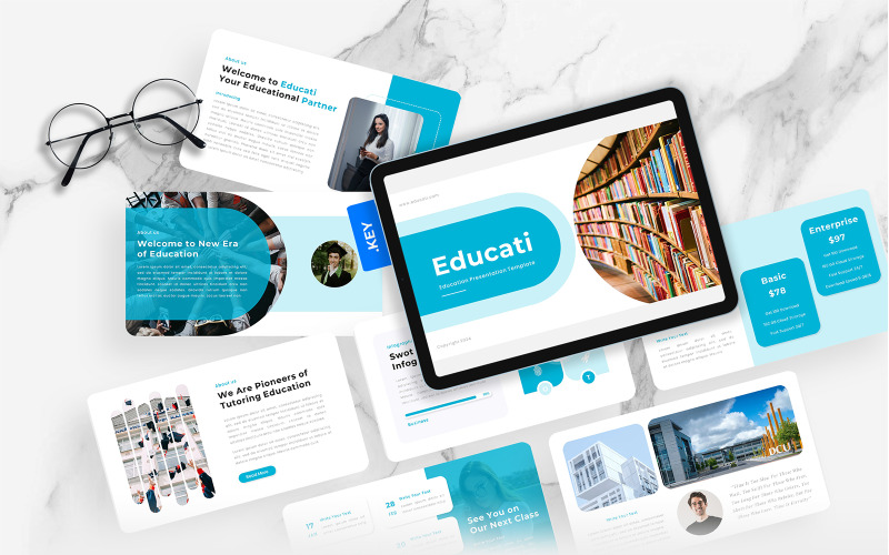 Educati - 教育大学主题演讲模板