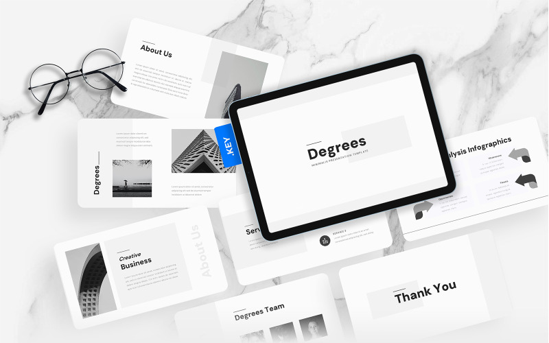 Gradi: modello keynote minimo
