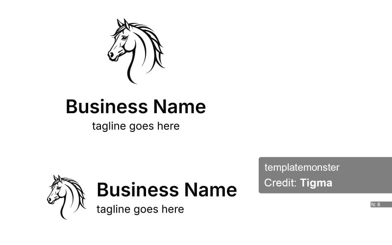 Логотип Majestic Horse: розкрийте свій бренд