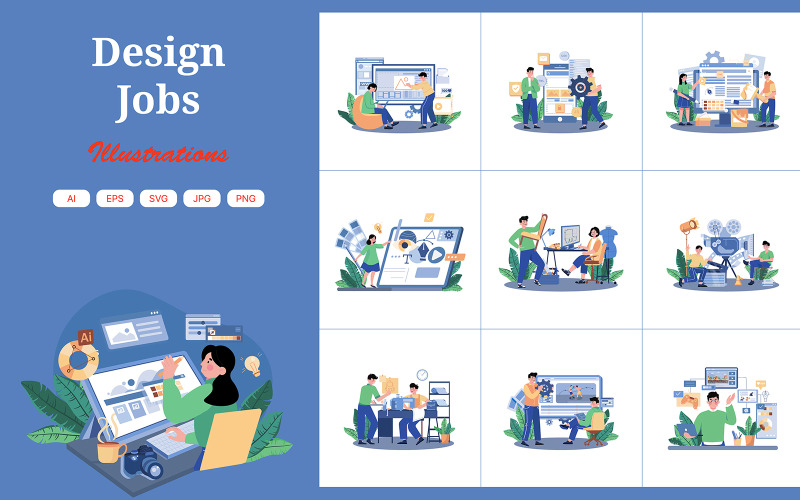 M626_Design Jobs Illustratiepakket 1