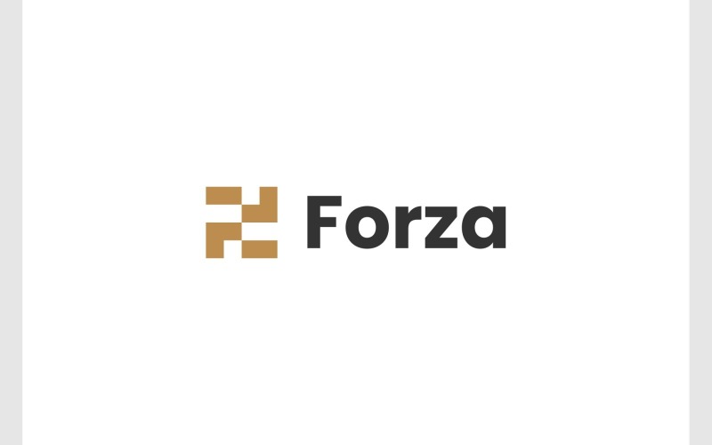 Proste logo litery F