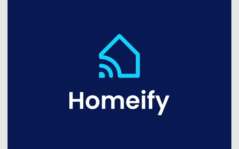 Inicio Casa Señal Internet Logo