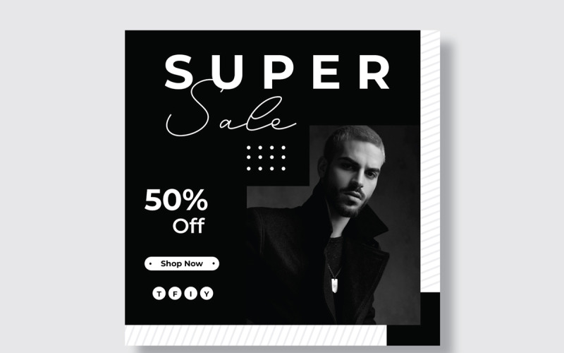 Fashion-Supper Sale-Social-Media-Post