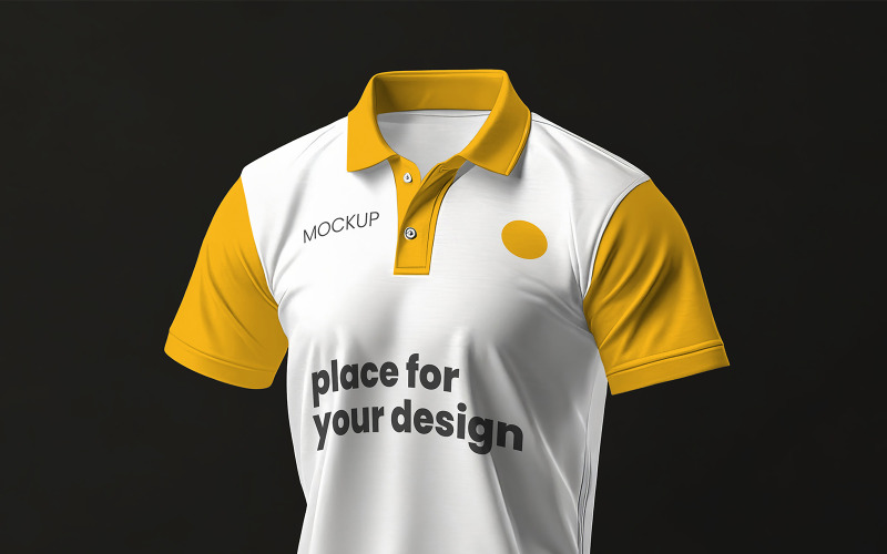 Polo Shirt Floating Design Mockups #378428 - TemplateMonster