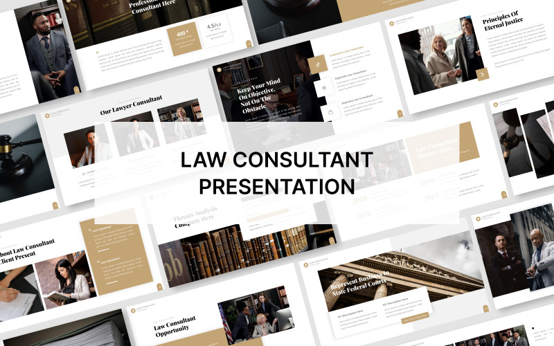 Юридичний консультант Презентація Google Slide Template