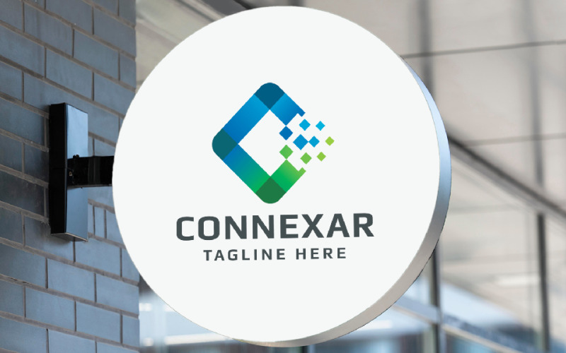 Connexar Letter C Logo Template