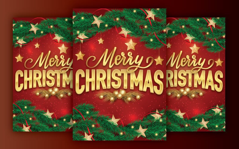Saludos navideños: ¡una plantilla navideña vibrante para tus celebraciones festivas!