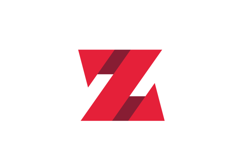 Modèle de conception de logo vectoriel Zapper lettre Z