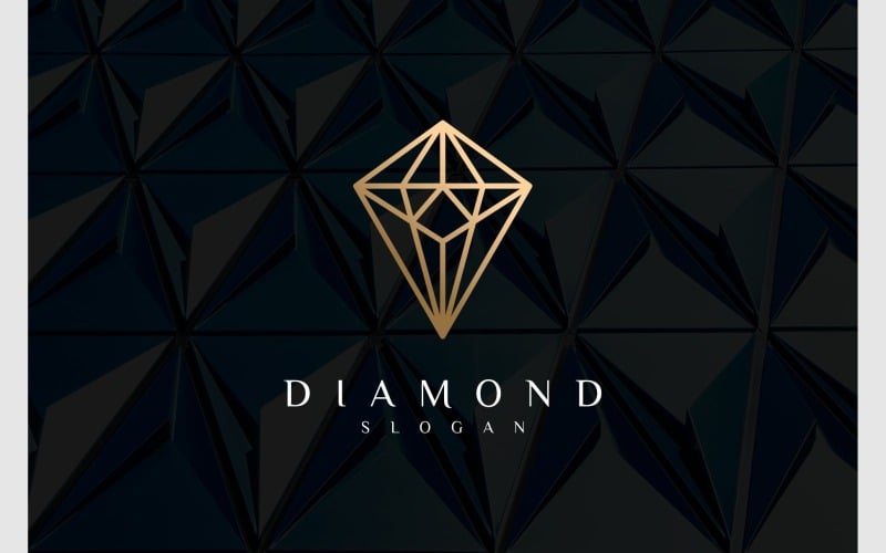 Jewelry Diamond Gold Luxury Logo