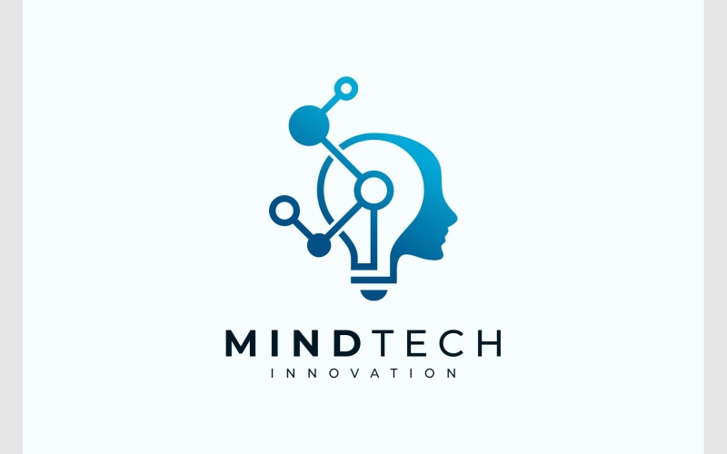 Menselijke innovatie Tech-logo