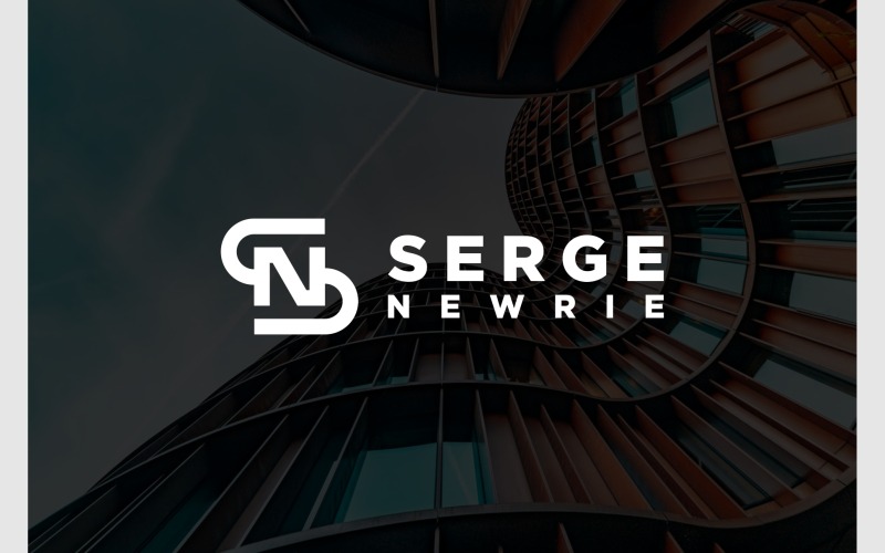 Brief SN NS Monogram-logo