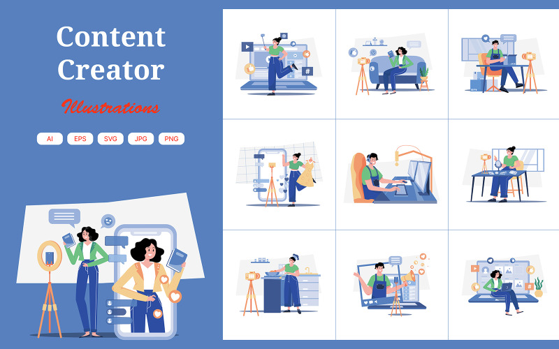 M509_Content Creator illusztrációs csomag