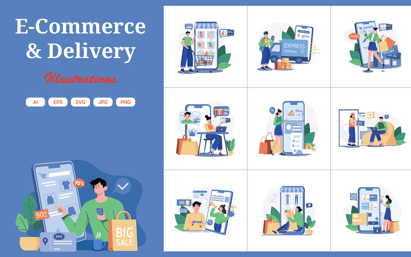 M530_E-Commerce Ilustrace Pack