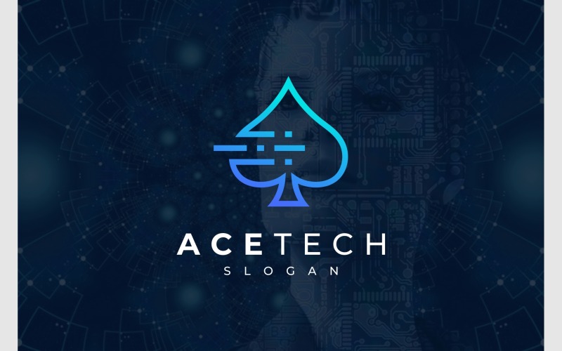 Logotyp för Ace Gamble Technology Solution