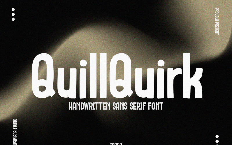 QuillQuirk – Sans Serif betűtípus