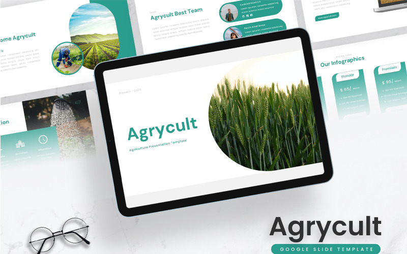 Agrycult – Modèle de diapositives Google sur l’agriculture