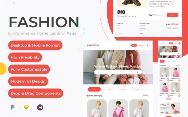 Everbronx - página inicial do site