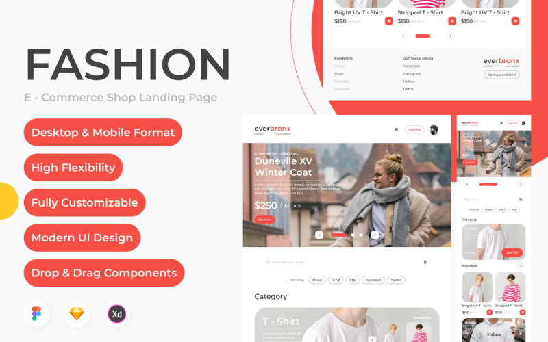 Everbronx – Website-Home-Landingpage V2