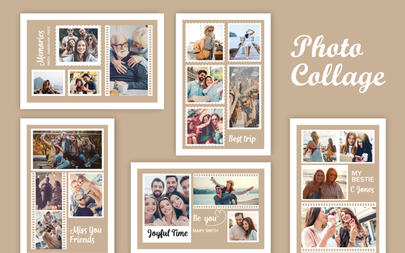 Photo Album Design Template 381060 TemplateMonster