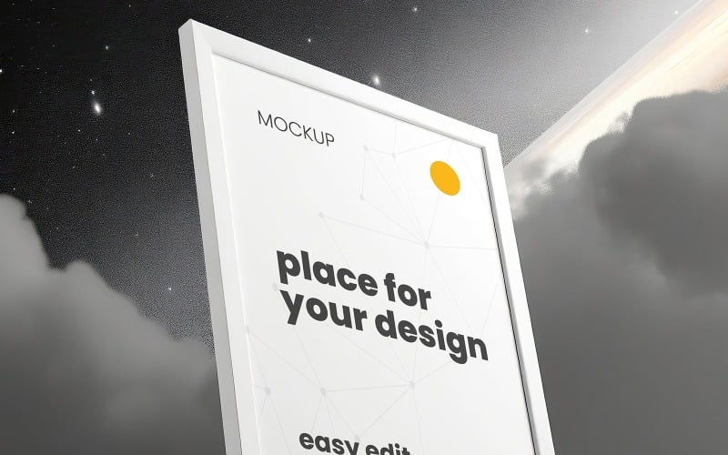 Anspruchsvolle Rahmen-Poster-Mockups