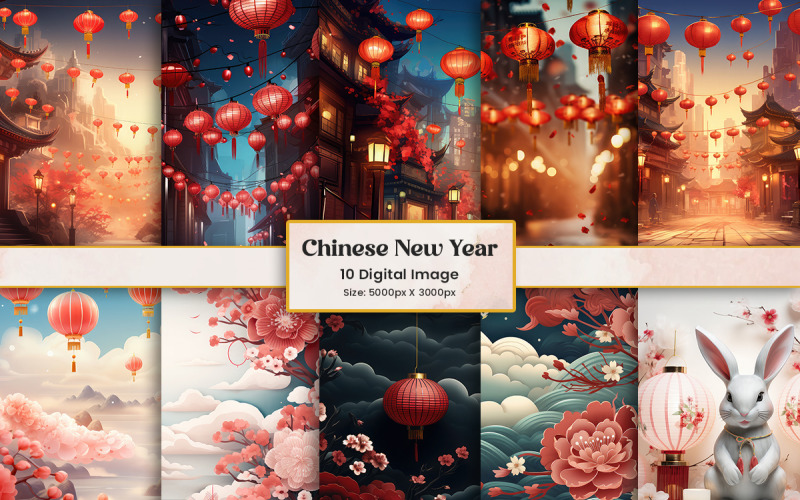 Tło Chińskiego Nowego Roku