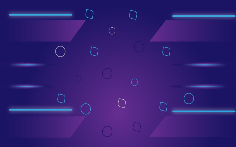Einfaches Vektor-Hintergrunddesign im Neon-Stil.