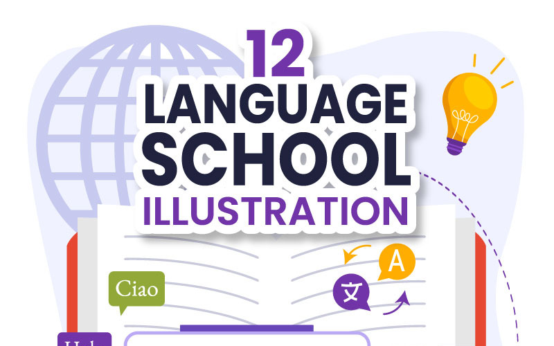 12 Illustration d’une école de langues