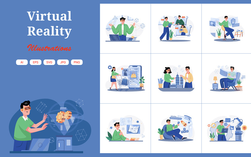 M474_ Virtual Reality Illustrationer
