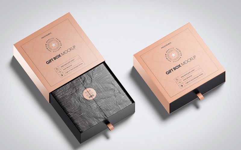 Coffret cadeau PSD Mockup Vol 10