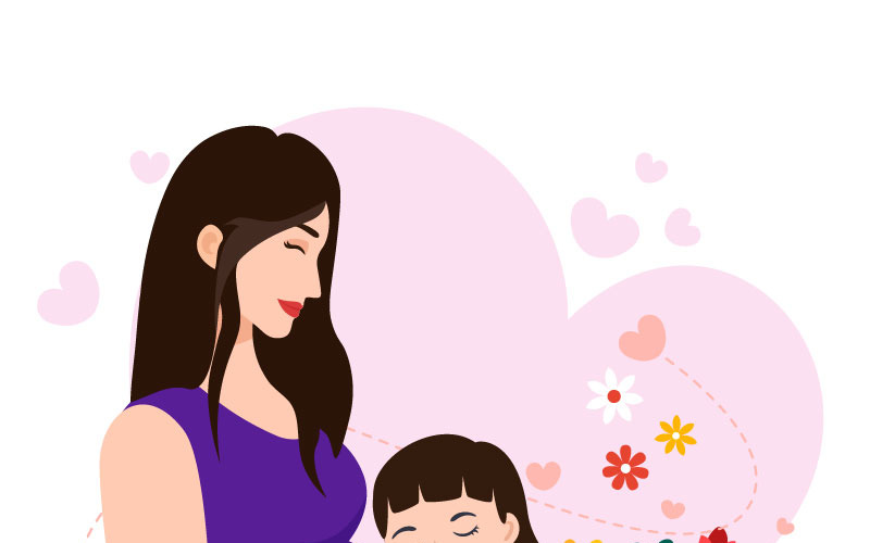 12 Vektor-Illustration zum Nationalen Tag der sicheren Mutterschaft