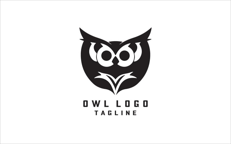 Owl Logo Design Template V10 #382157 - TemplateMonster