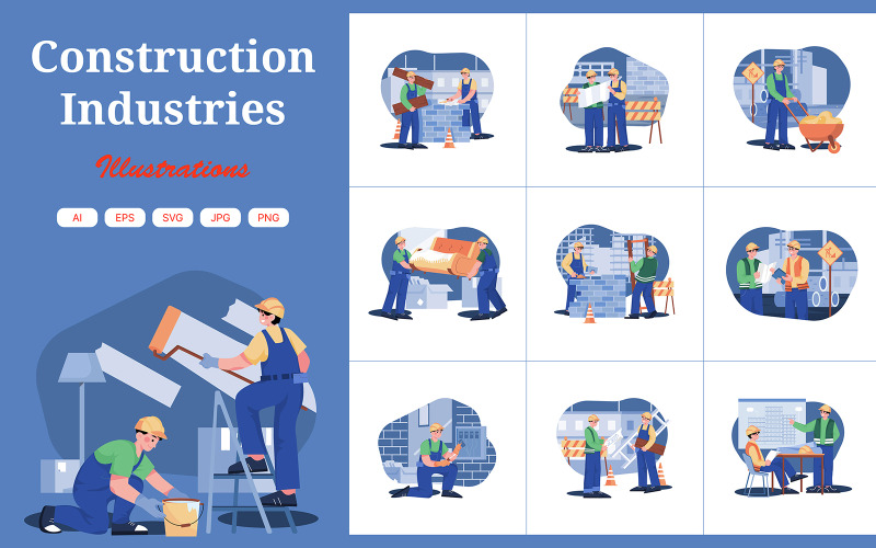 Pack d'illustrations M431_Construction