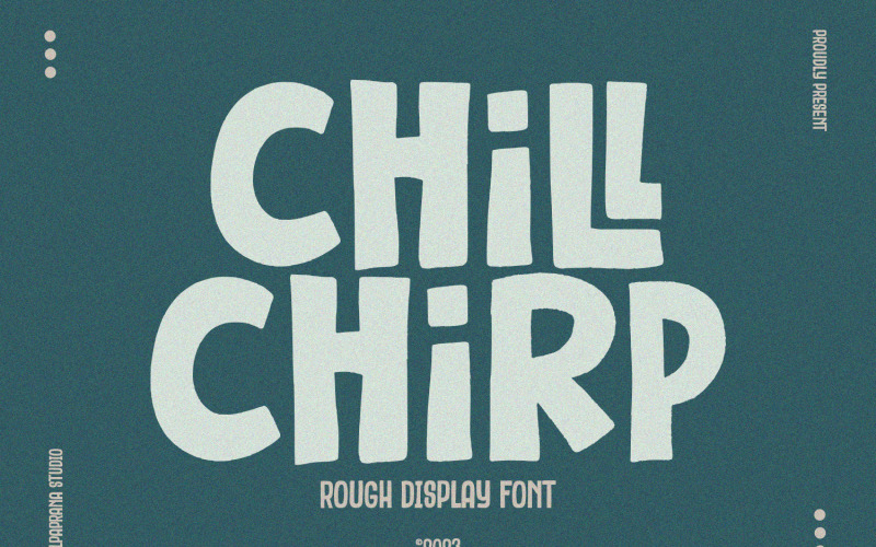Chill Chirp — Отображение шрифта