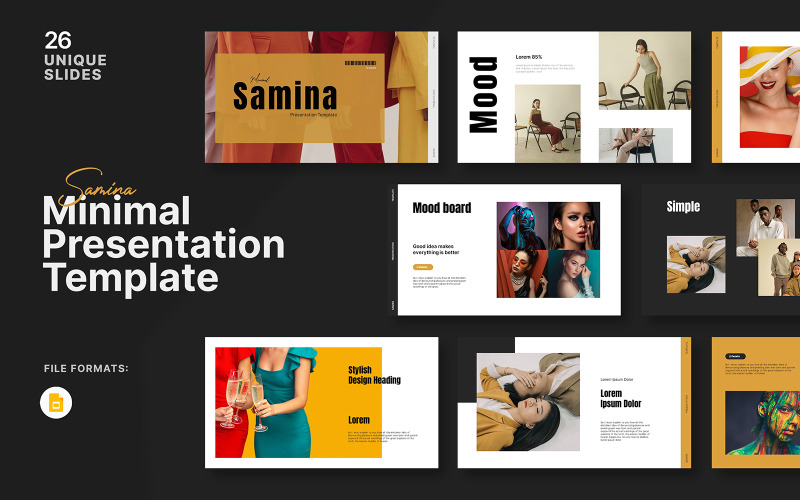 Samina Minimal Googleslayt Sunumu
