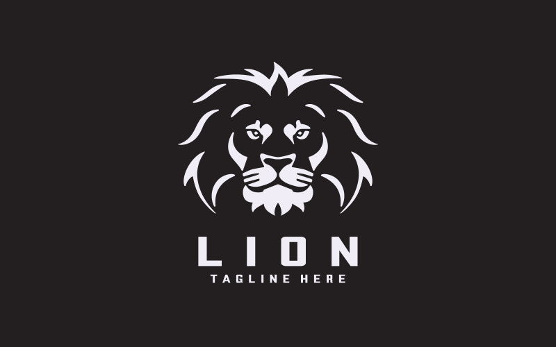 狮子标志设计模板 V2
