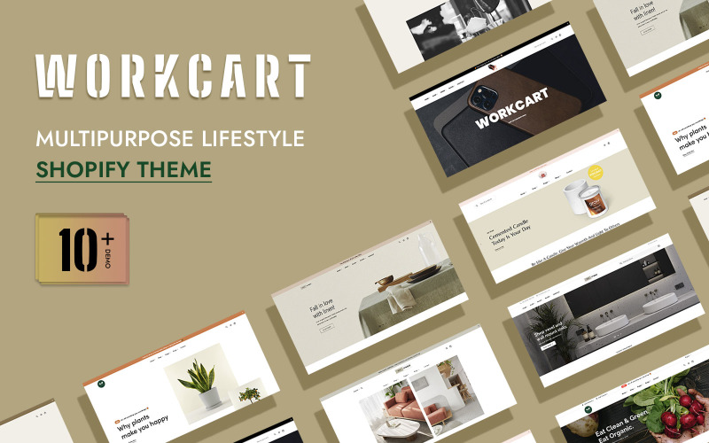 Workcart - Tema Shopify de estilo de vida multipropósito