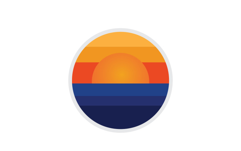 Logotipo da Sun versão vetorial simples 1