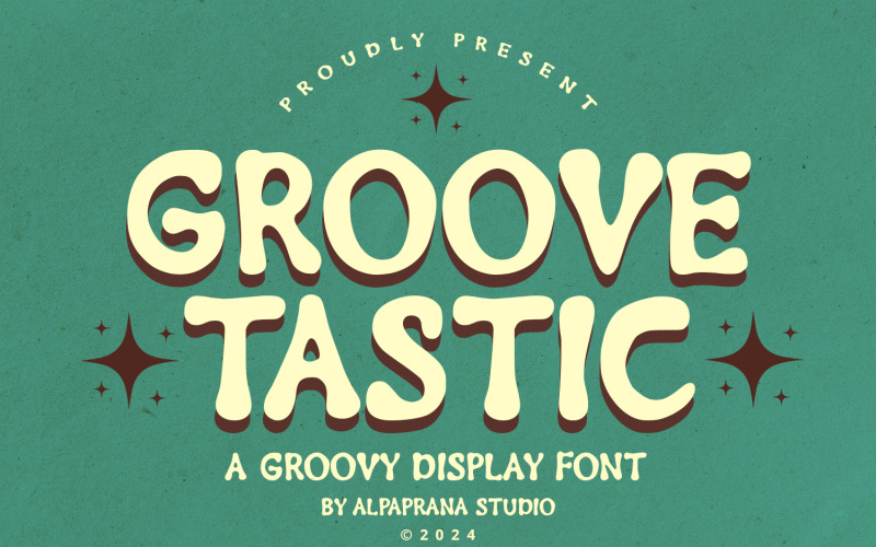 Groovetastic – Groovetastic czcionka