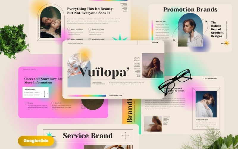 Vuilopa - Creative Gradient Googleslide Mall
