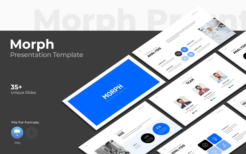 Morph-Keynote-Präsentationsvorlage