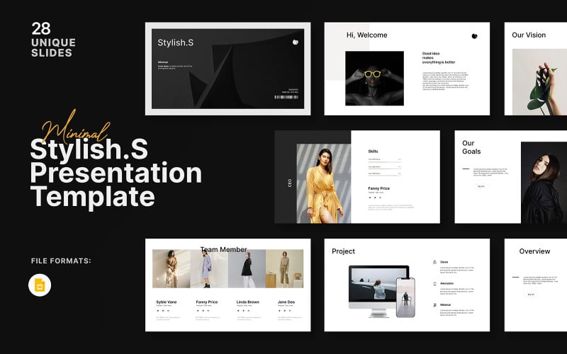 Stylish.S Googleslide presentationsmall