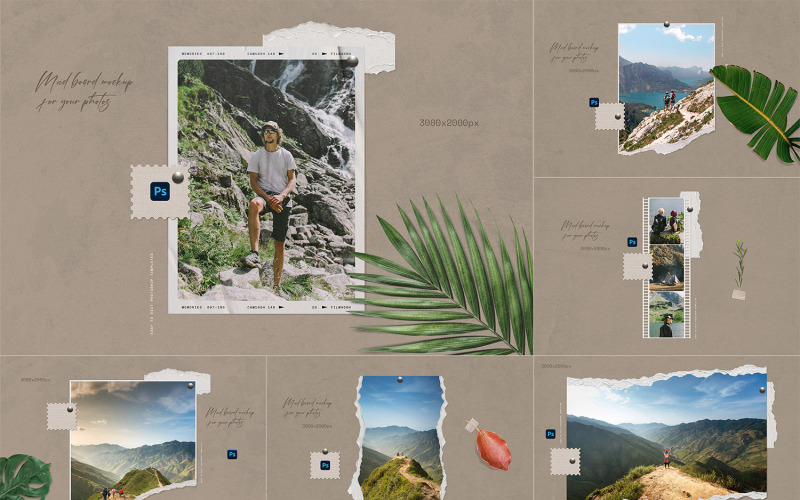 6 Mood Board-fotomallar