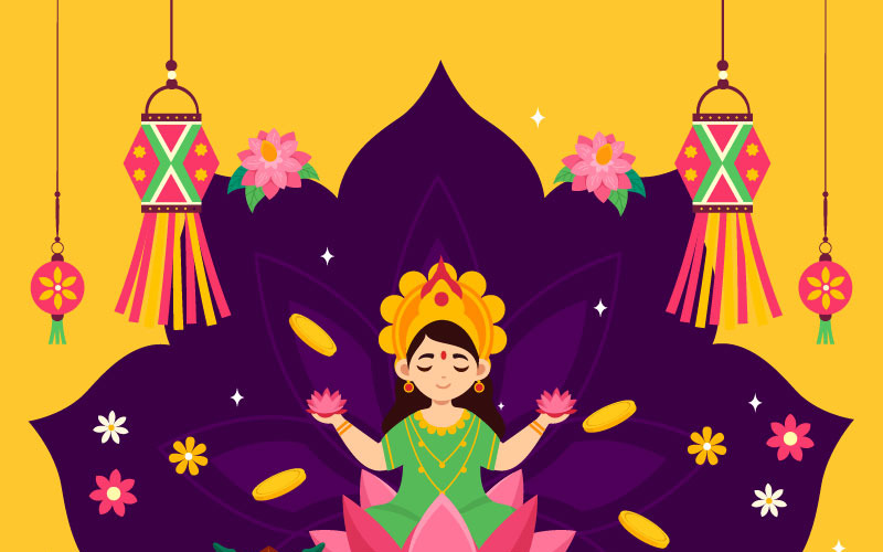 12 Illustrazione del Festival Akshaya Tritiya