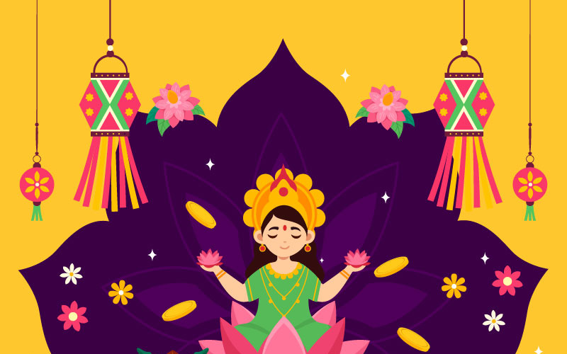 12 Ilustracja festiwalu Akshaya Tritiya