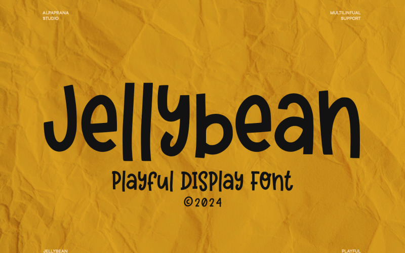 Jellybean - Modern Display Font