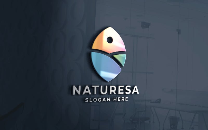 Modèle De Logo Professionnel Naturesa Templatemonster 9311