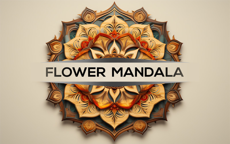 Jel mandala tervezés | mandala arculattervezés | színes mandala